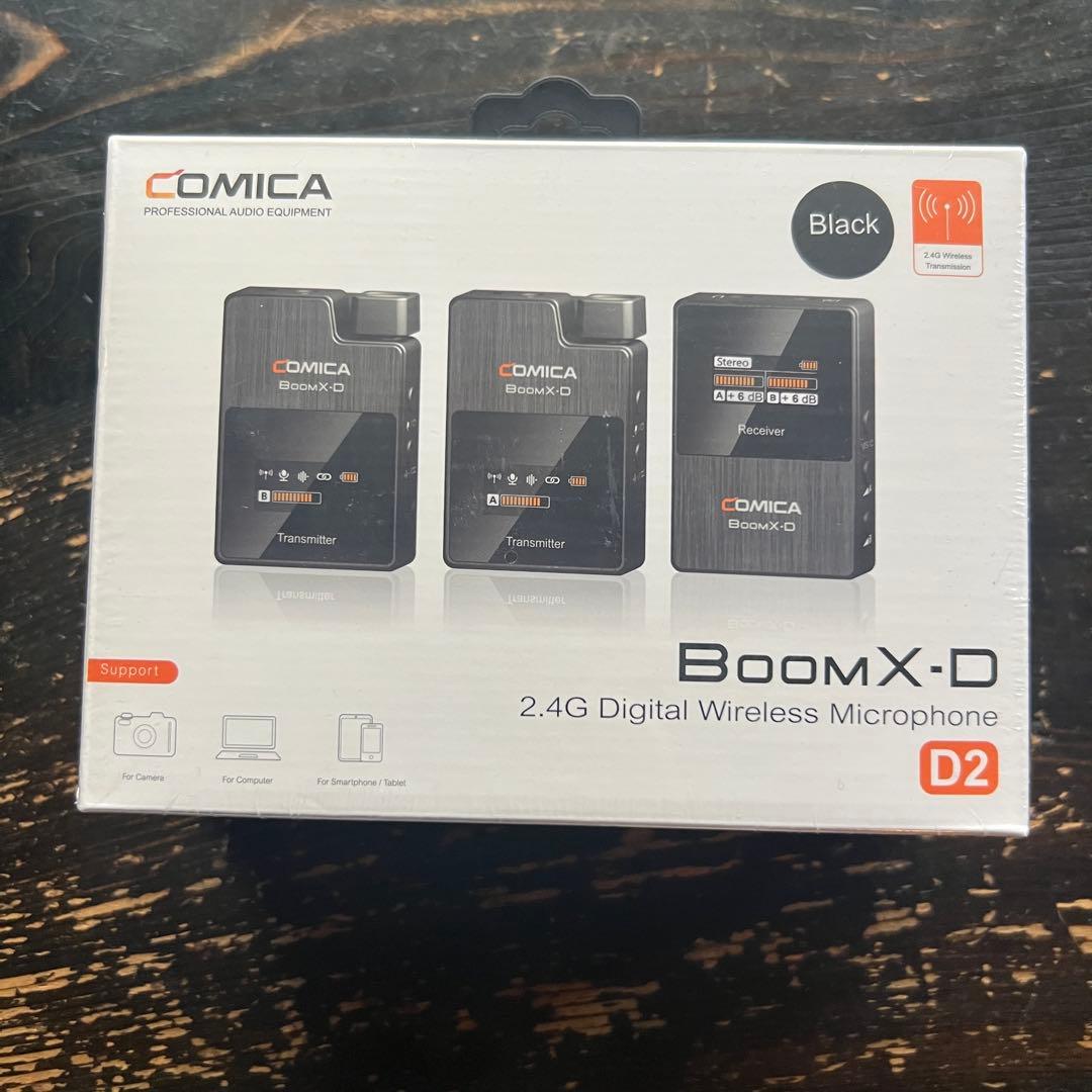 COMICA BoomX-D D2 2.4Gデジタルワイヤレスマイク