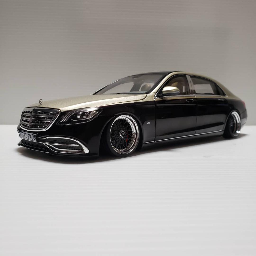 1/18 メルセデスベンツ　マイバッハ Sクラス 後期　カスタム