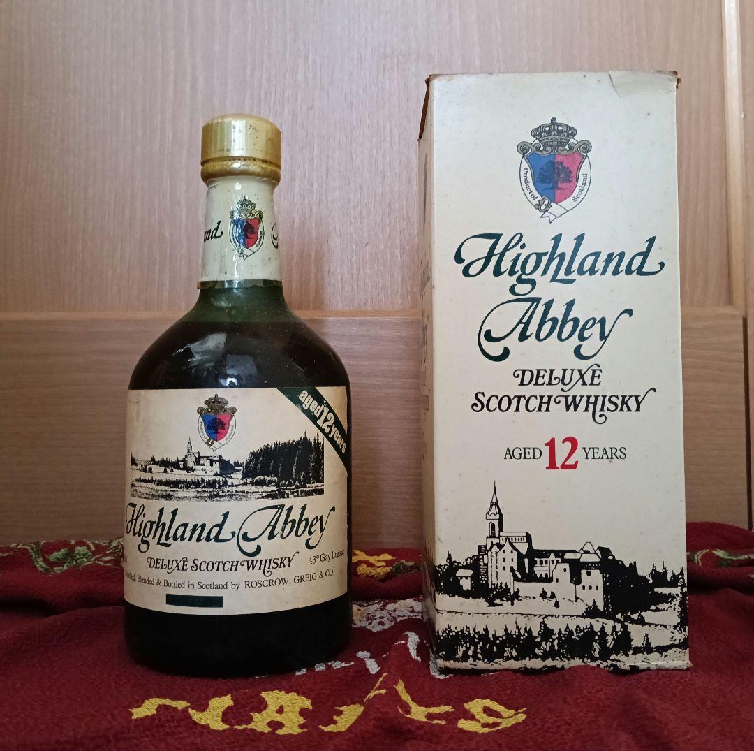 Highland Abbey 12年 スコッチウイスキー 　古酒