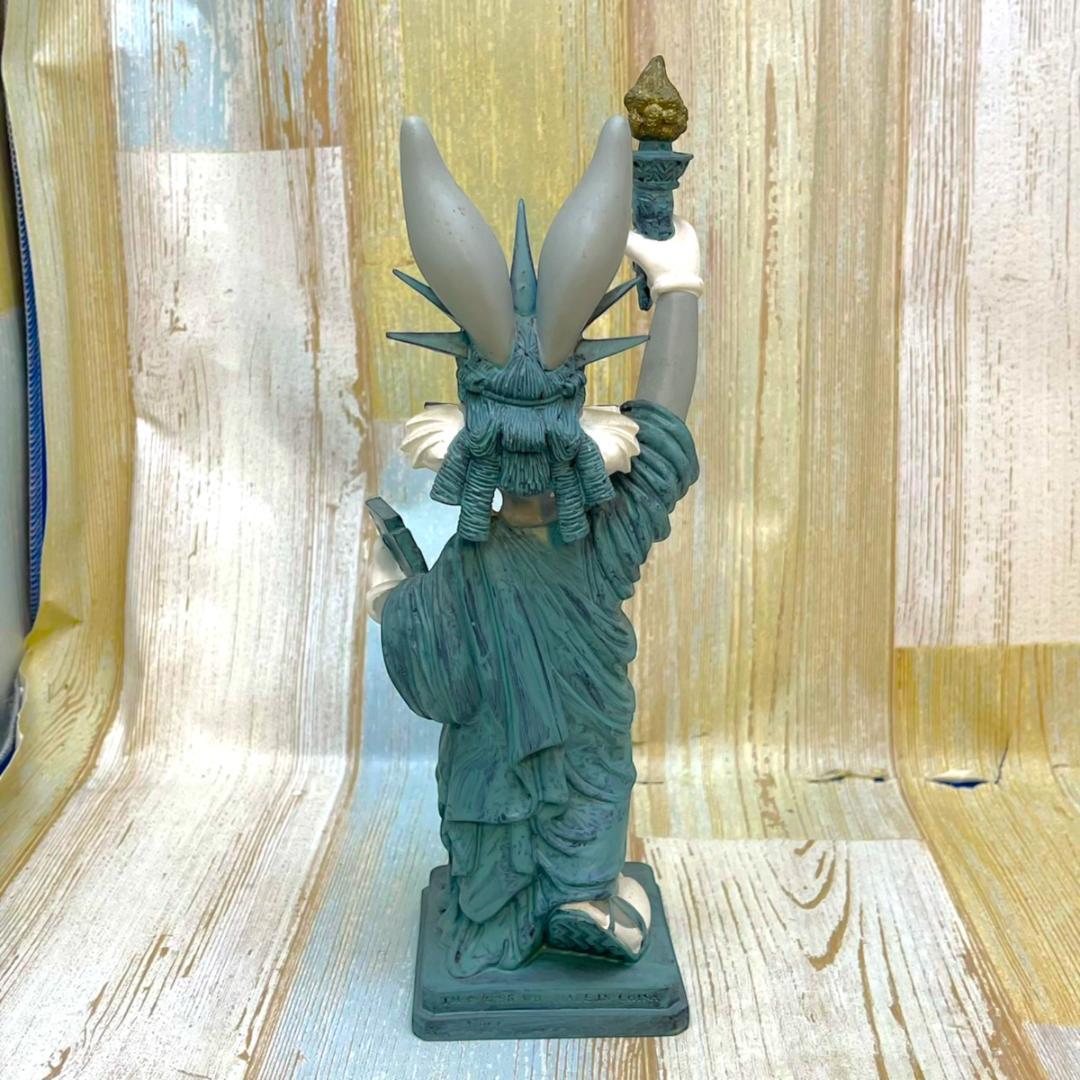 希少★ワーナーブラザーズ バックスバニー 自由の女神像 フィギュア スタチュー