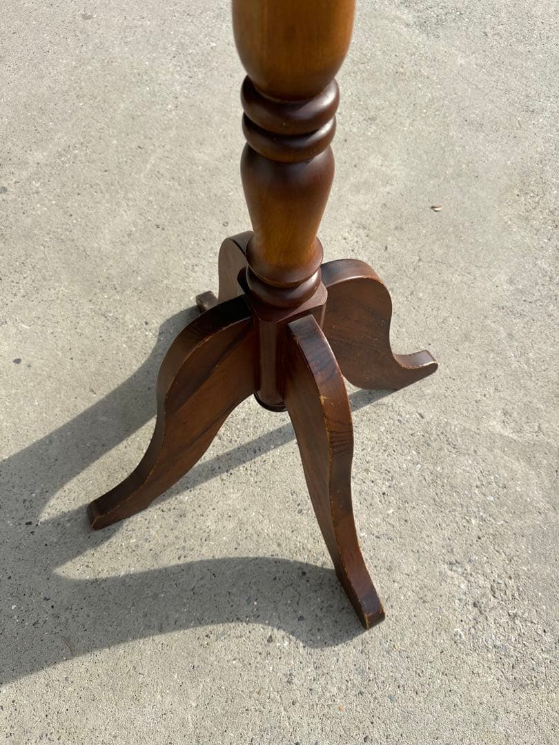 カリモク アンティーク コロニアル ハンガーラック ポールスタンド