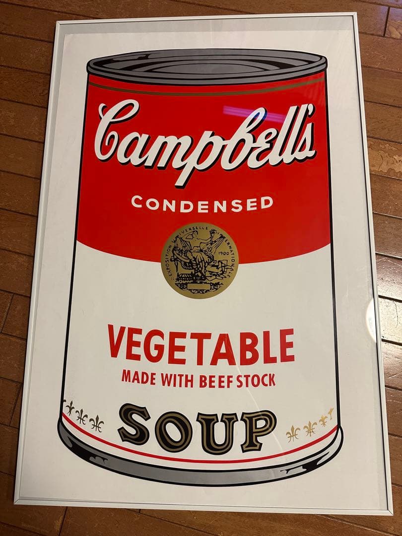 【taku】アンディ・ウォーホル　キャンベル缶 サンデー・B・モーニング