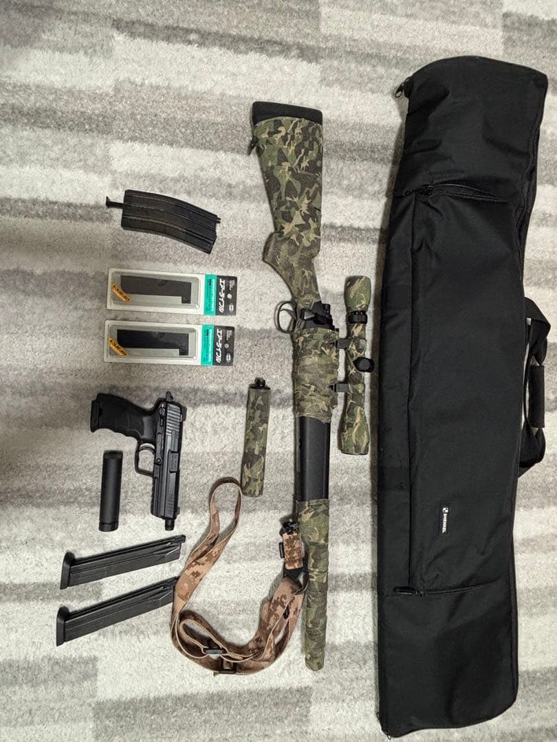 東京マルイ VSR-10 Gスペック　HK45（ガスガン）セットストックマガジン