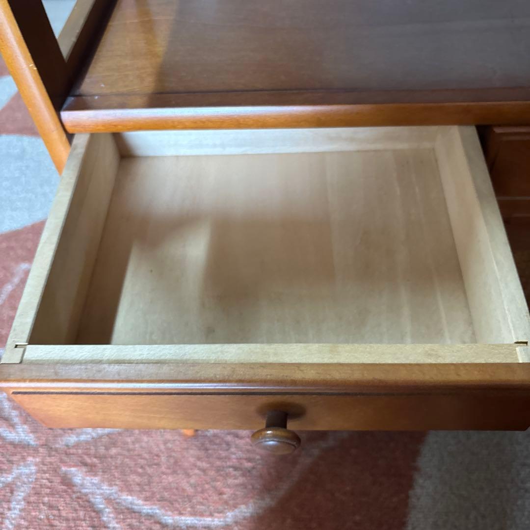 カリモク　電話台　FAX台　キャビネット　昭和レトロ