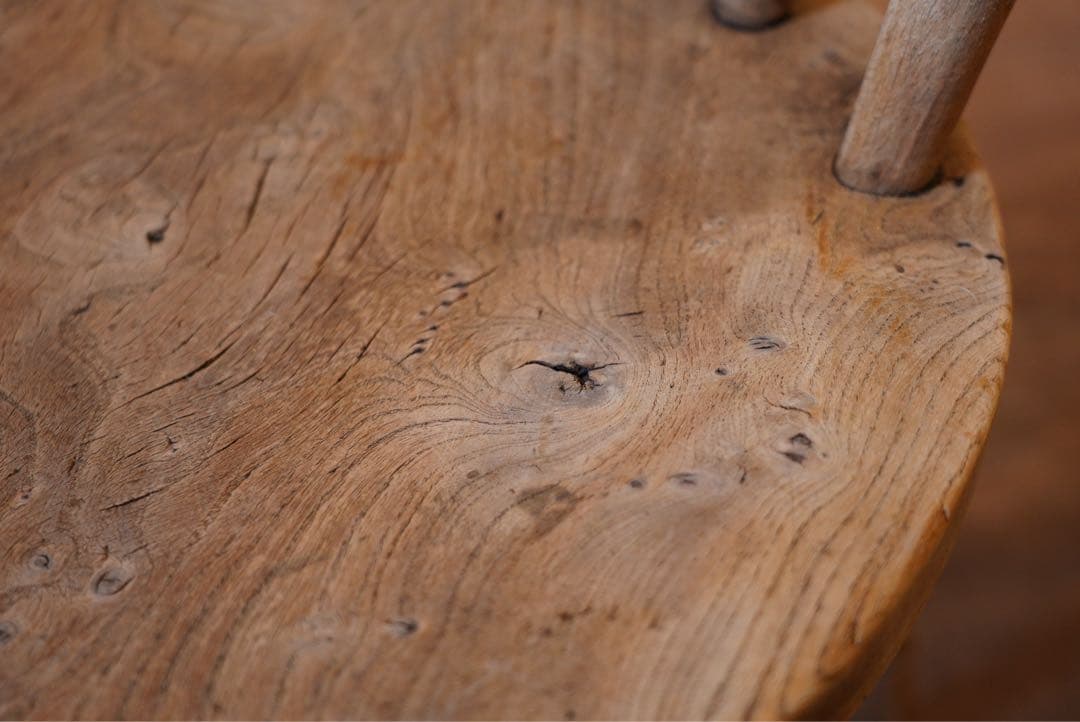 フランスアンティークチェア　椅子　古木　プリミティブ 1800年代　オーク