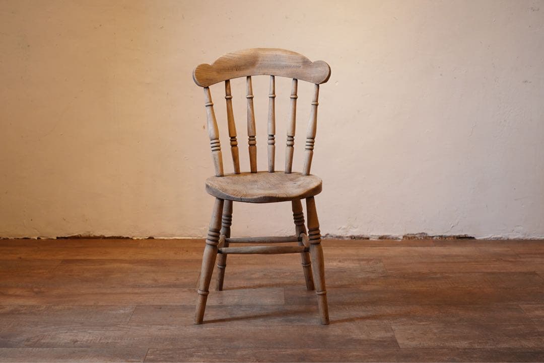 フランスアンティークチェア　椅子　古木　プリミティブ 1800年代　オーク