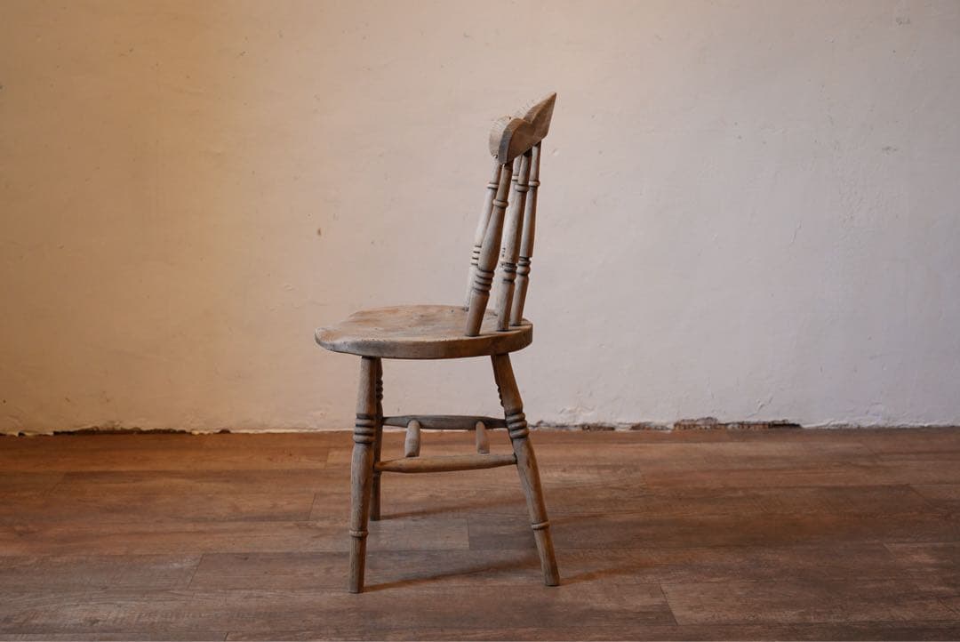 フランスアンティークチェア　椅子　古木　プリミティブ 1800年代　オーク