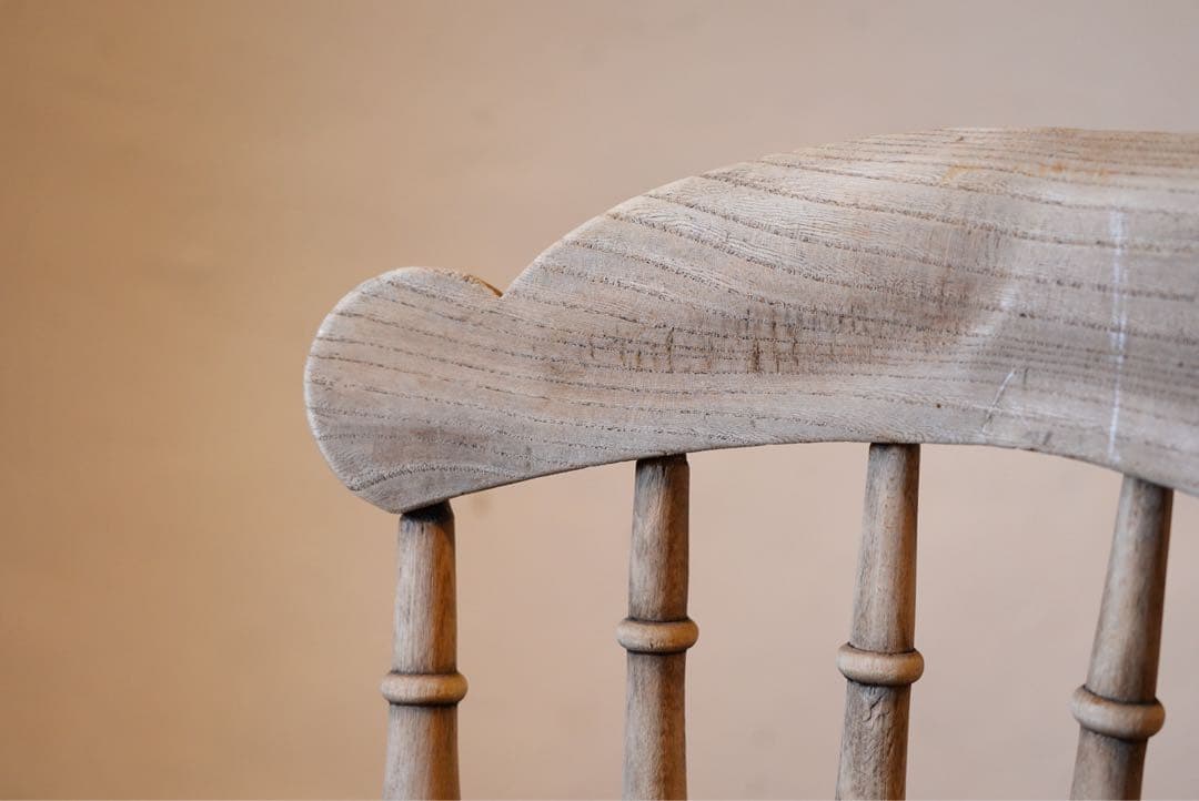 フランスアンティークチェア　椅子　古木　プリミティブ 1800年代　オーク