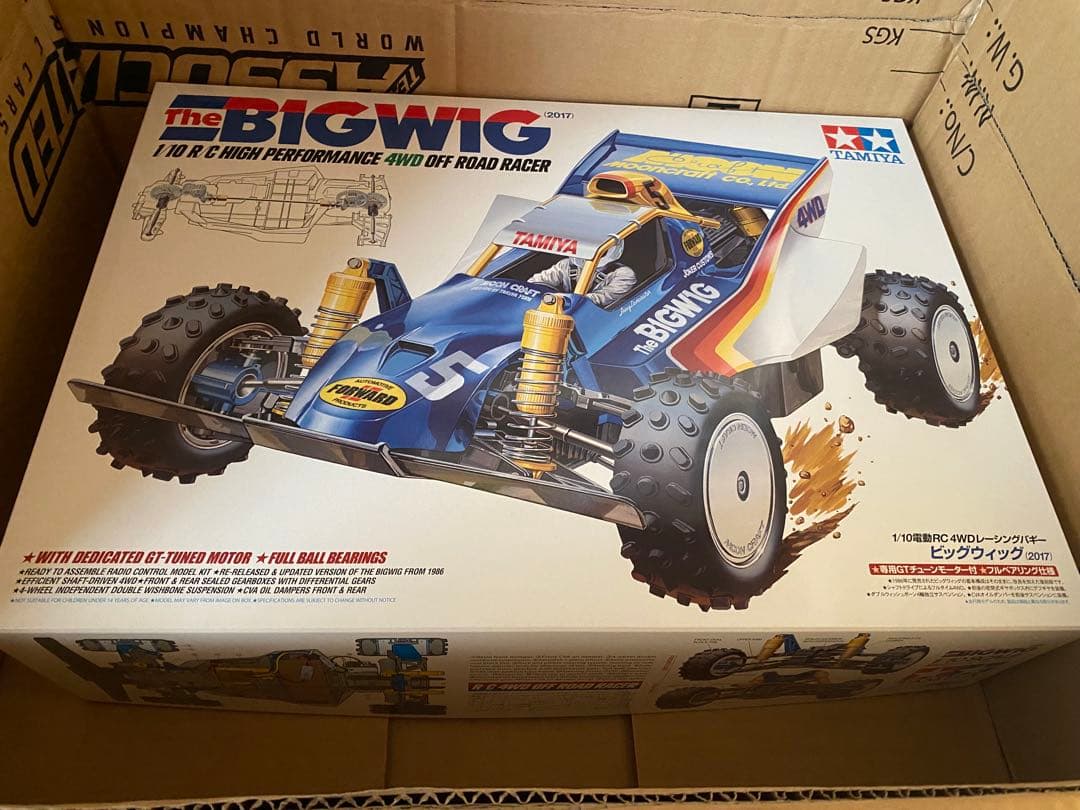 TAMIYA BIGWIG タミヤ　ビッグウィッグ新品　スペアボディー付き