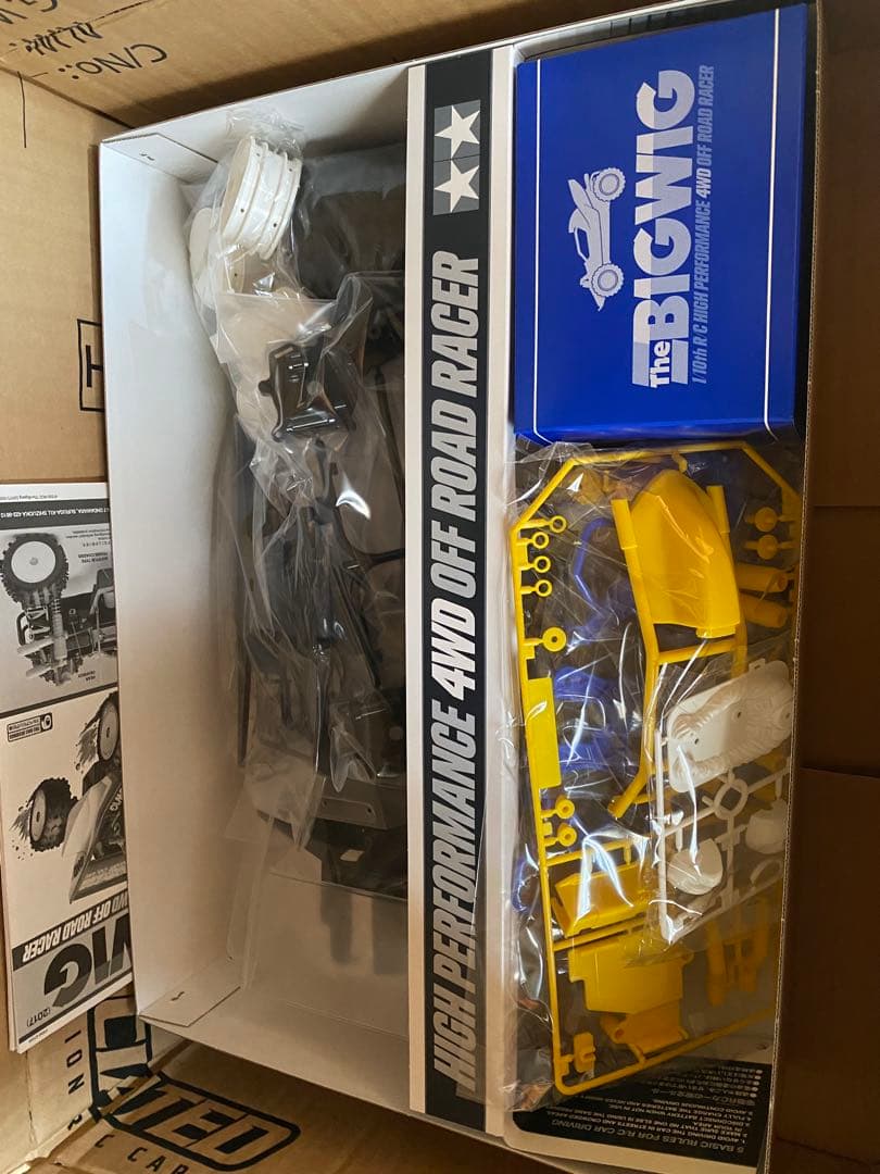 TAMIYA BIGWIG タミヤ　ビッグウィッグ新品　スペアボディー付き