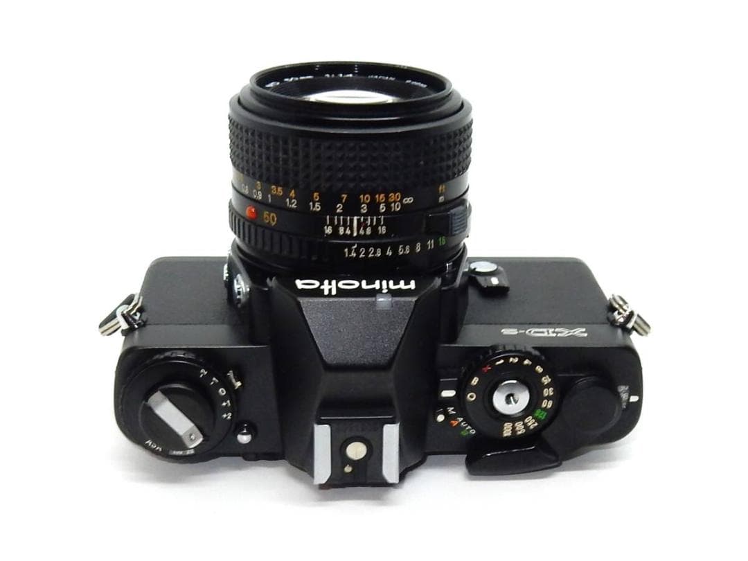 MINOLTA XD-s MD 50mm F1.4 露出計・シャッター全速確認