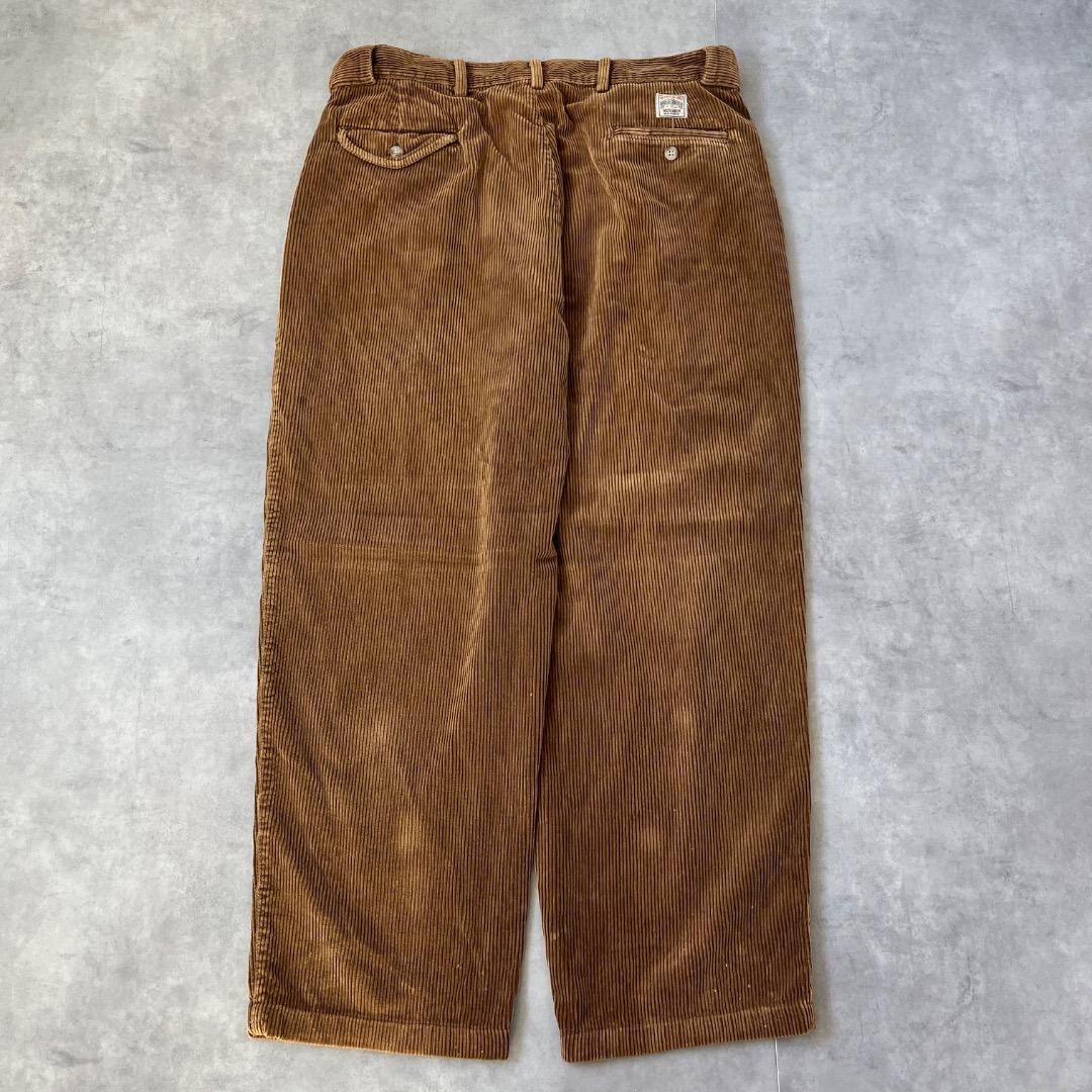 ポロバイ ラルフローレン W36 コーデュロイ チノパン USA 茶 18208