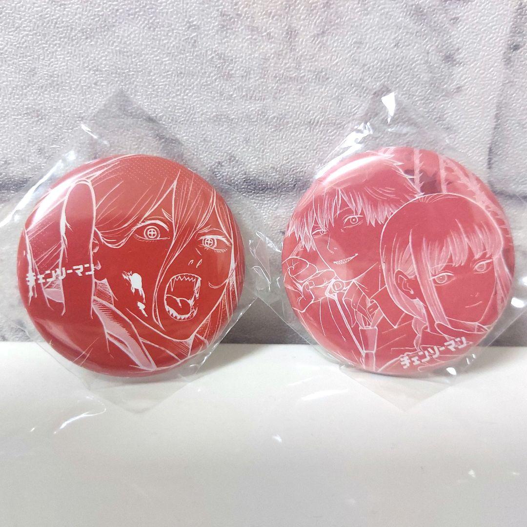 チェンソーマン　缶バッジ　アニメイトDVD特典　パワー　　デンジとマキマ