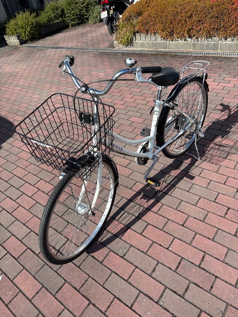 KAORUさん専用 オートライト変速付き、シティーサイクル(26㌅)個人配達用