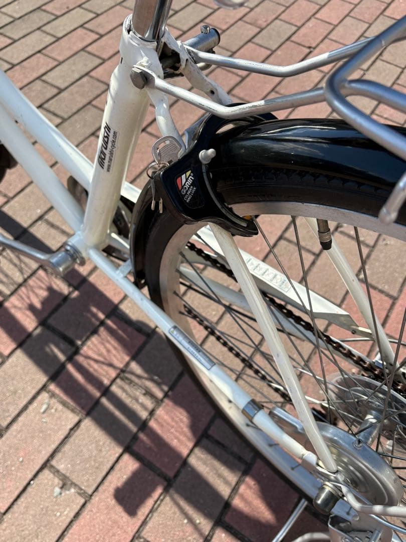 KAORUさん専用 オートライト変速付き、シティーサイクル(26㌅)個人配達用