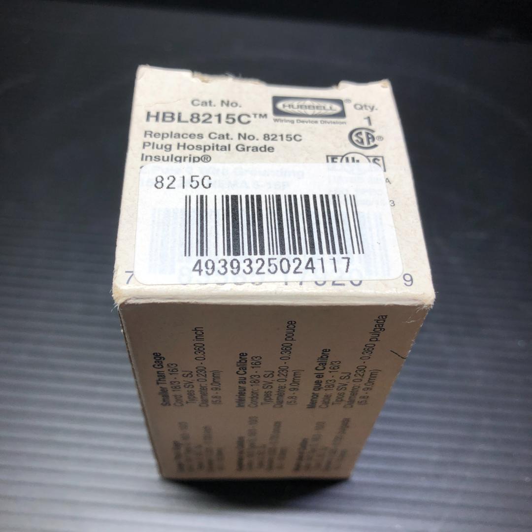 HUBBELL ハッベル 電源プラグ HBL8215C