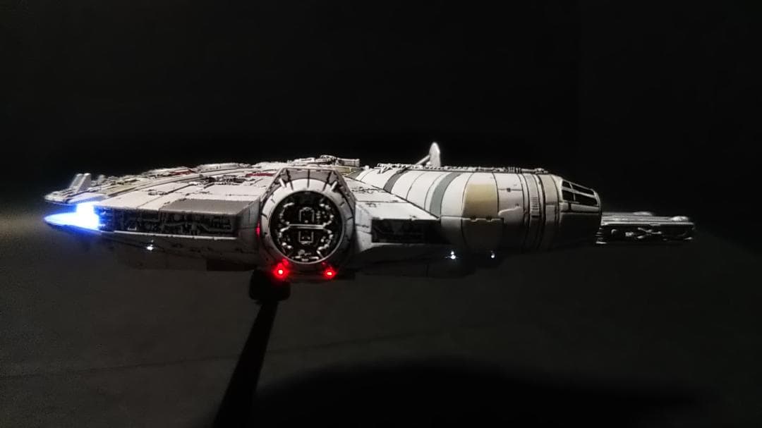 ミレニアムファルコン 電飾改修 完成品 1/350 管A4 帝国の逆襲