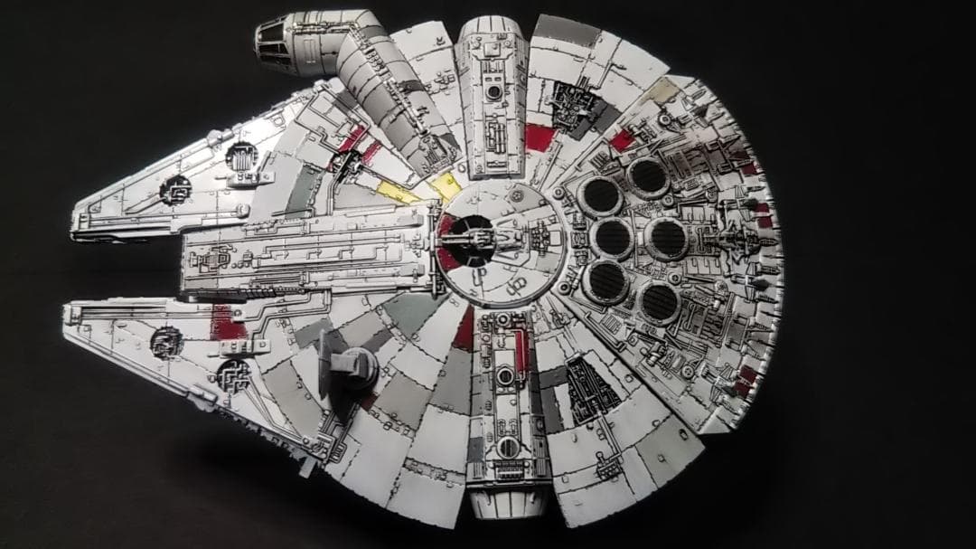 ミレニアムファルコン 電飾改修 完成品 1/350 管A4 帝国の逆襲