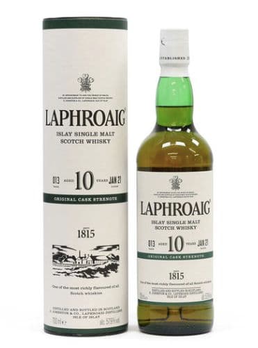 【新品・未開封】ラフロイグ 10年 オリジナルカスクストレングス バッチ013