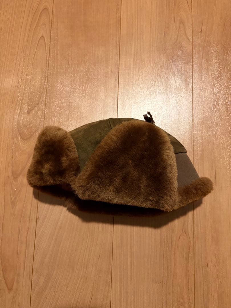 80s llbean エルエルビーン レザー フライトキャップ