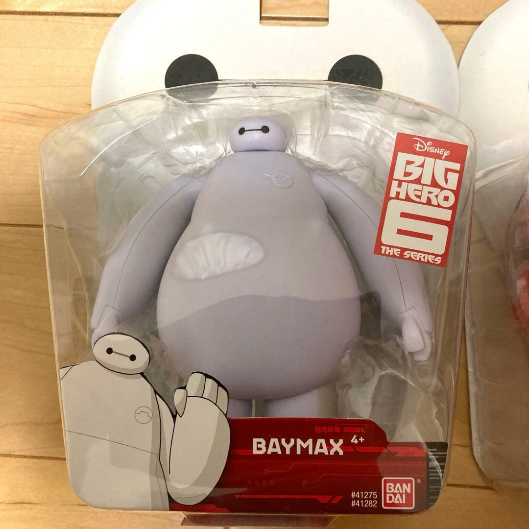 新品未開封 ベイマックスアクションフィギュア2体セット DISNEY