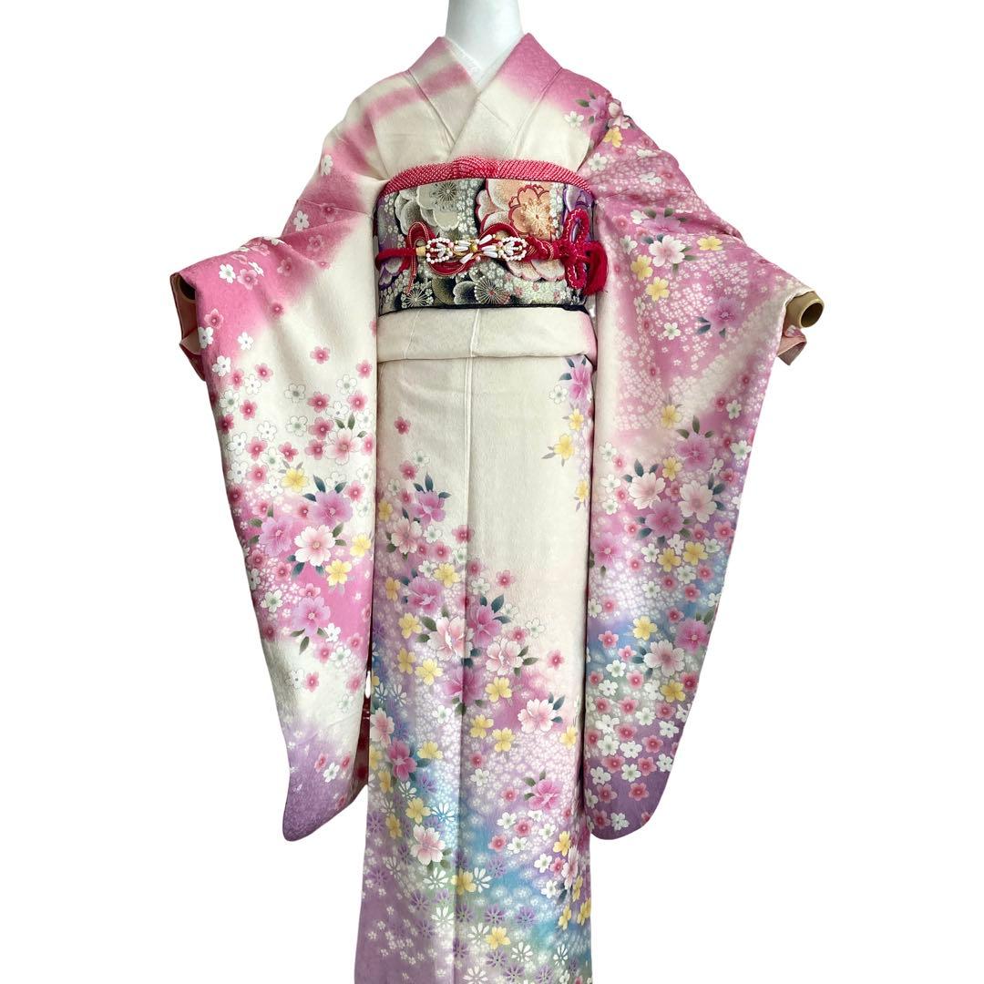 ★みんです★™️ 振袖4点セット‼️ お振袖セット‼️ NO76