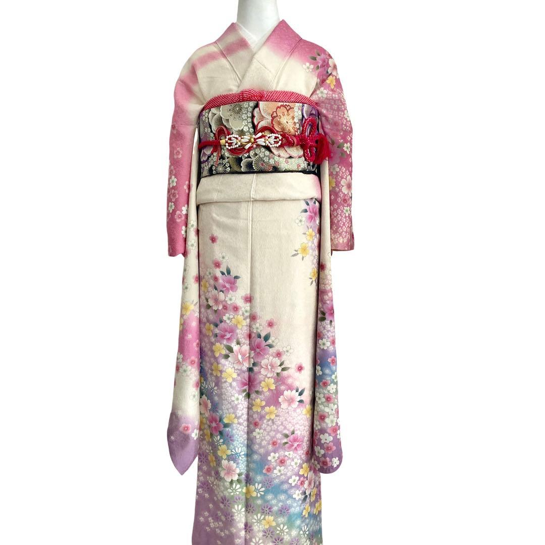 ★みんです★™️ 振袖4点セット‼️ お振袖セット‼️ NO76