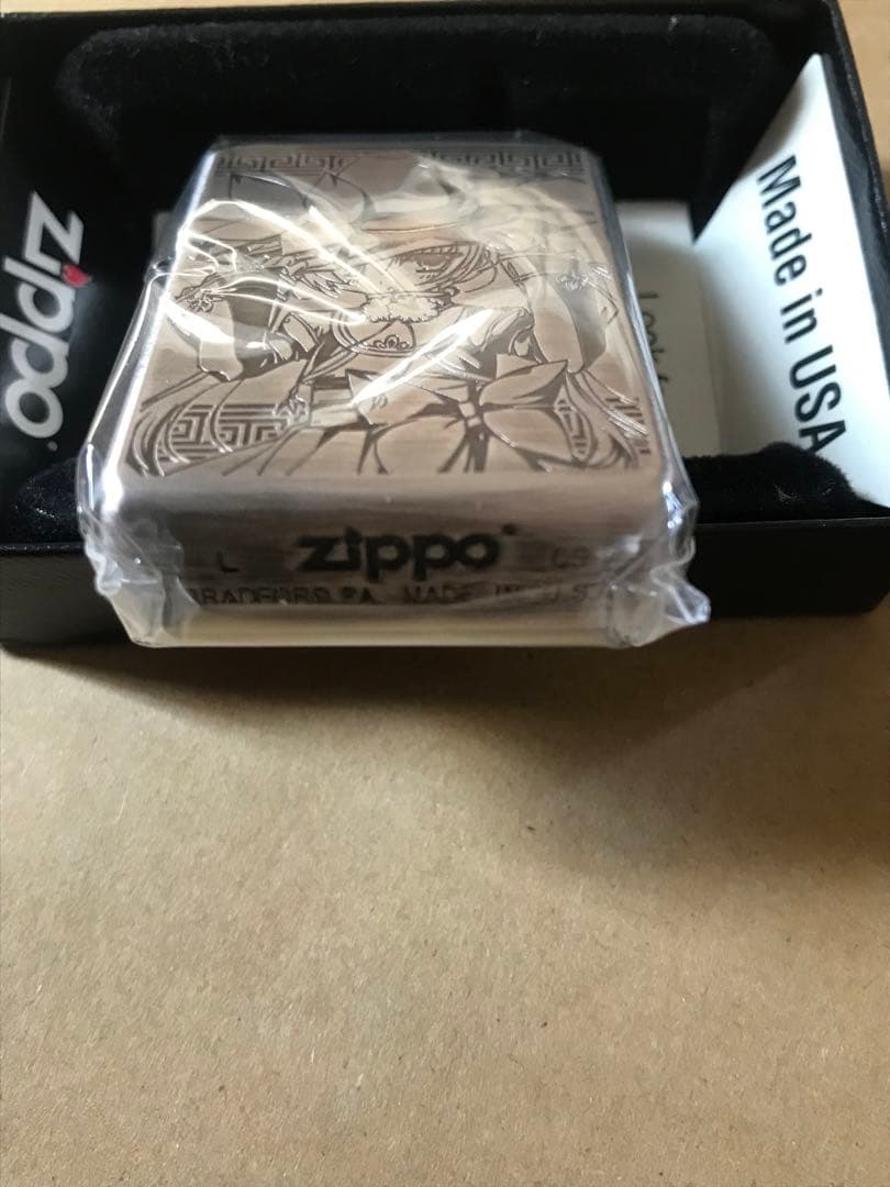 未使用 美品　真・恋姫無双　萌将伝　鳳統　雛里　Zippo ジッポー