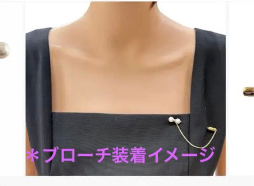 アンティーク非売品MIKIMOTOジュエリーパール&ゴールドブローチ