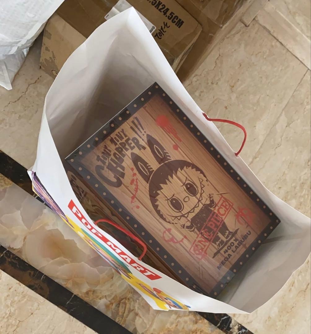 ポップマート ラブブ　チョッパー　One Piece 400% CHOPPER