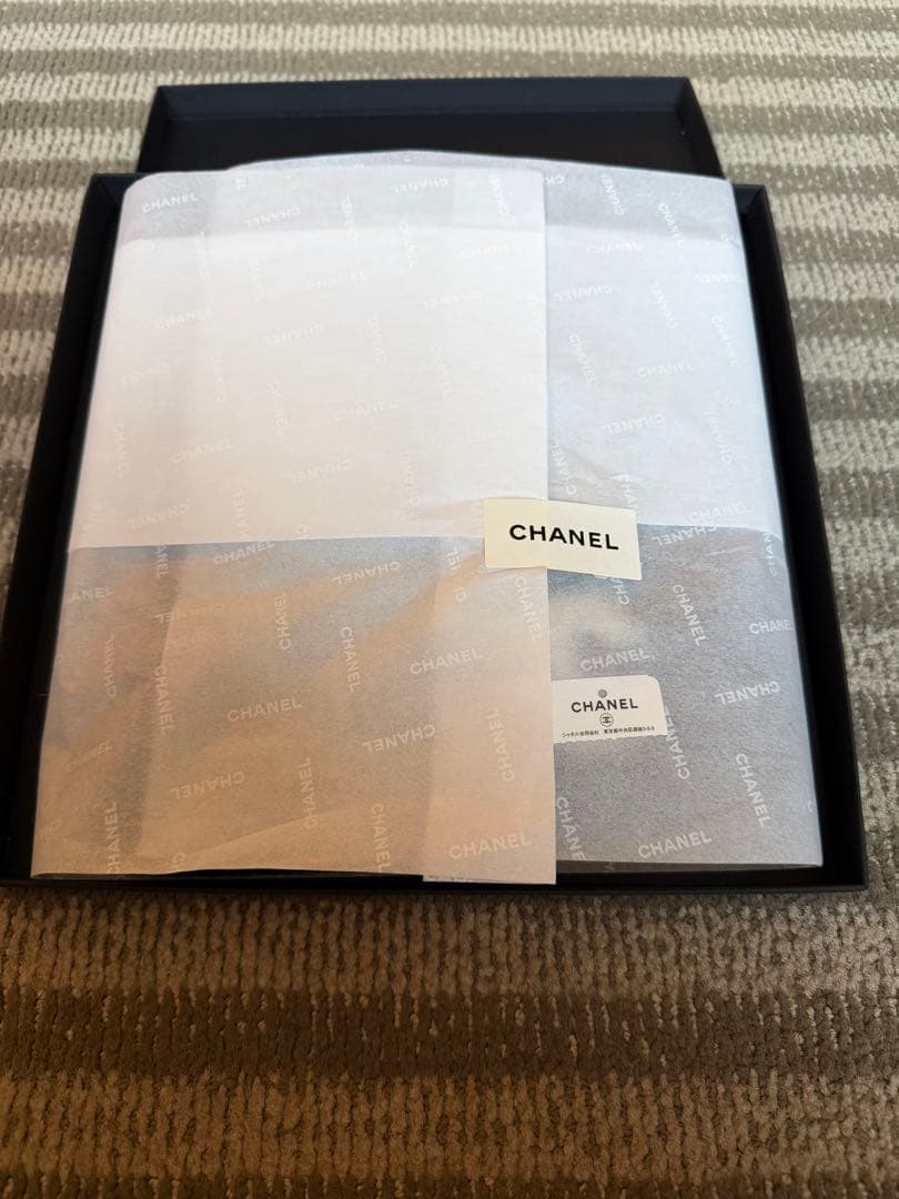 CHANEL カシミヤニット帽　新品未使用品　ぽーぽー‼️