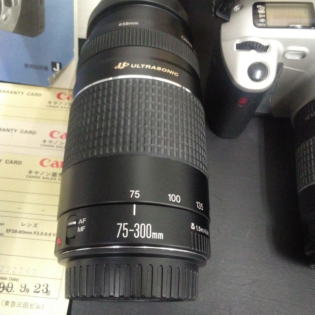Canon EOS Kiss III 一眼レフカメラセット リチウム電池付