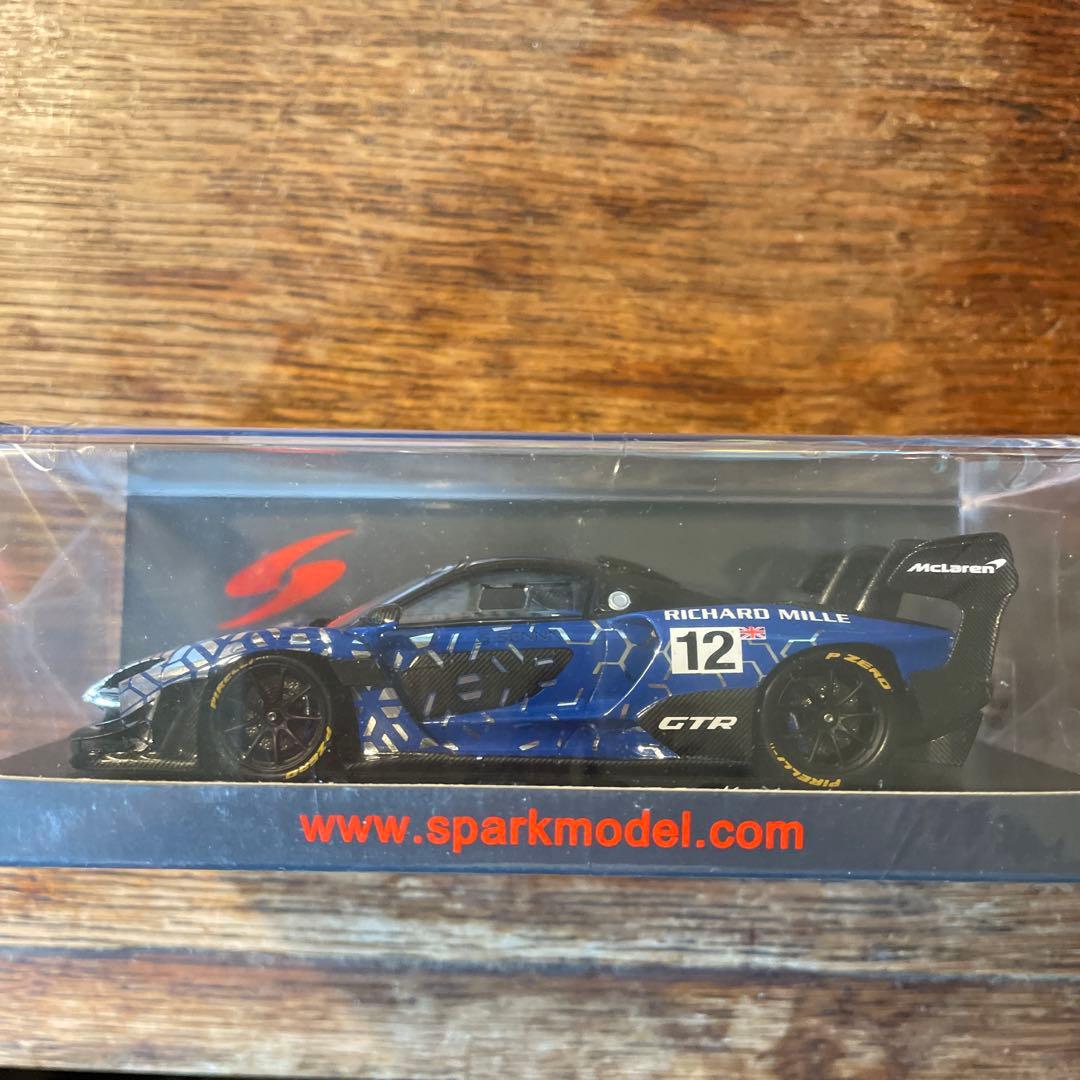 絶版新品未開封未使用品 1/43 スパーク　マクラーレン　セナ　GTR 2019