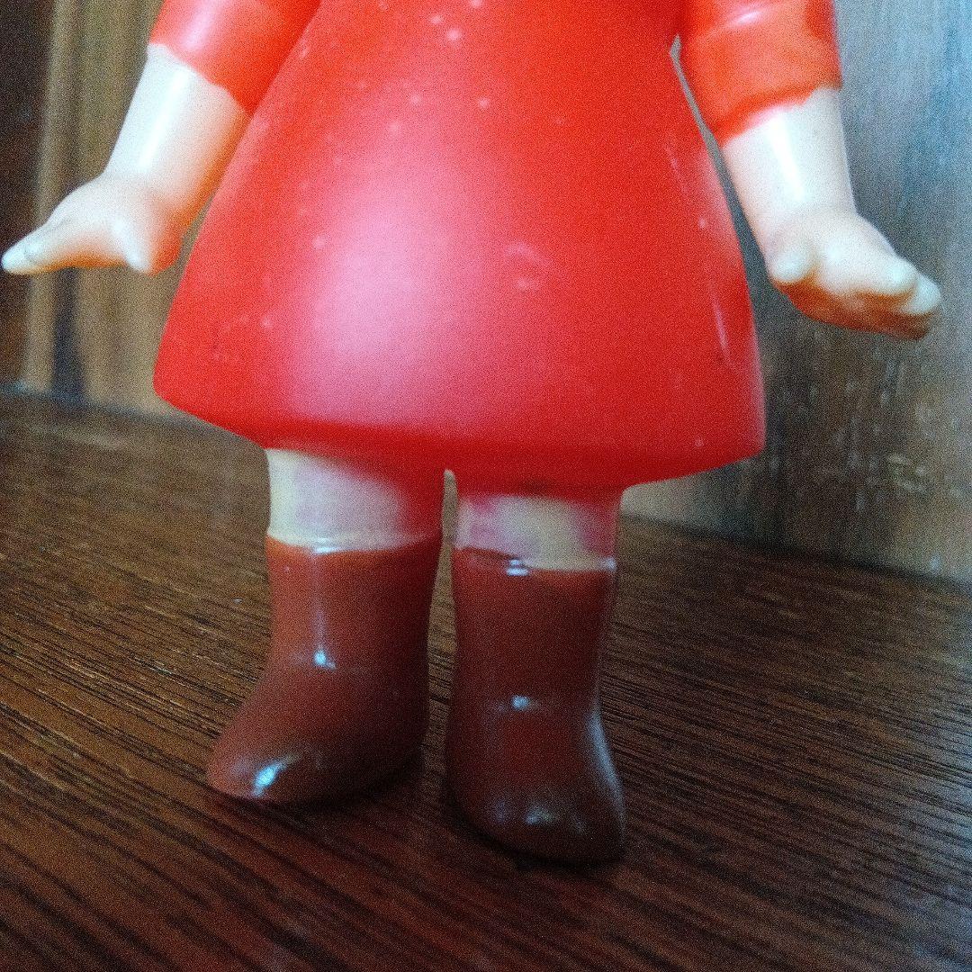 草原の少女　ローラ　日本アニメ企画　ソフビ　ソフトビニール　昭和レトロ