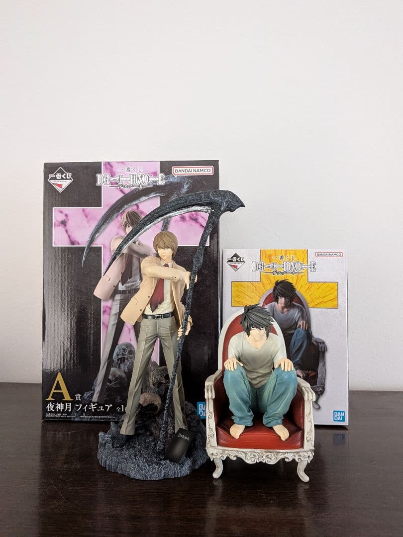 一番くじ デスノート A B賞 夜神月 L フィギュア セット