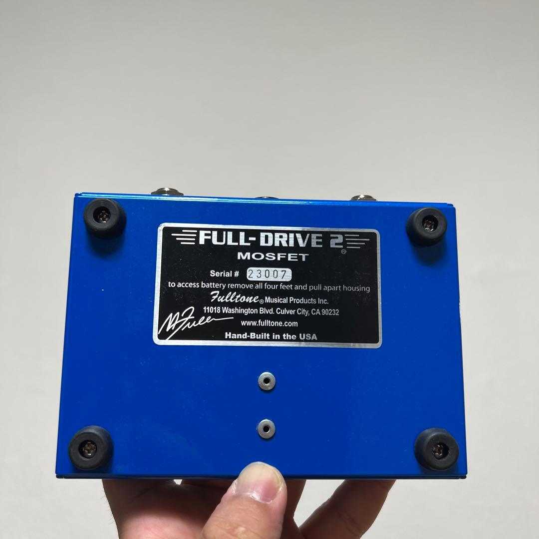 【美品】Fulltone FULL-DRIVE 2 MOSFET FD2