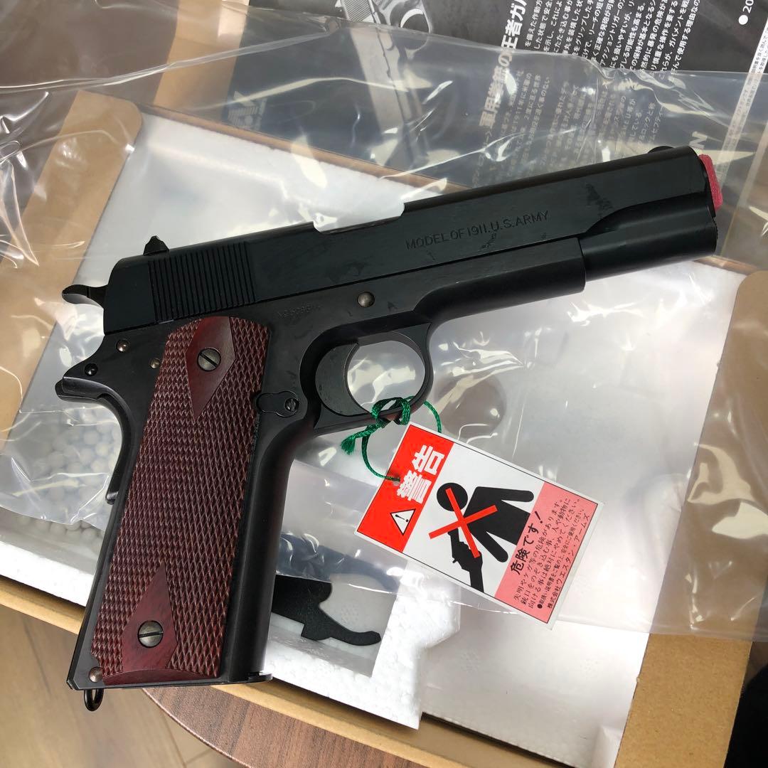 【限定品・未使用】WAブラックアーミー ウッドグリップ付