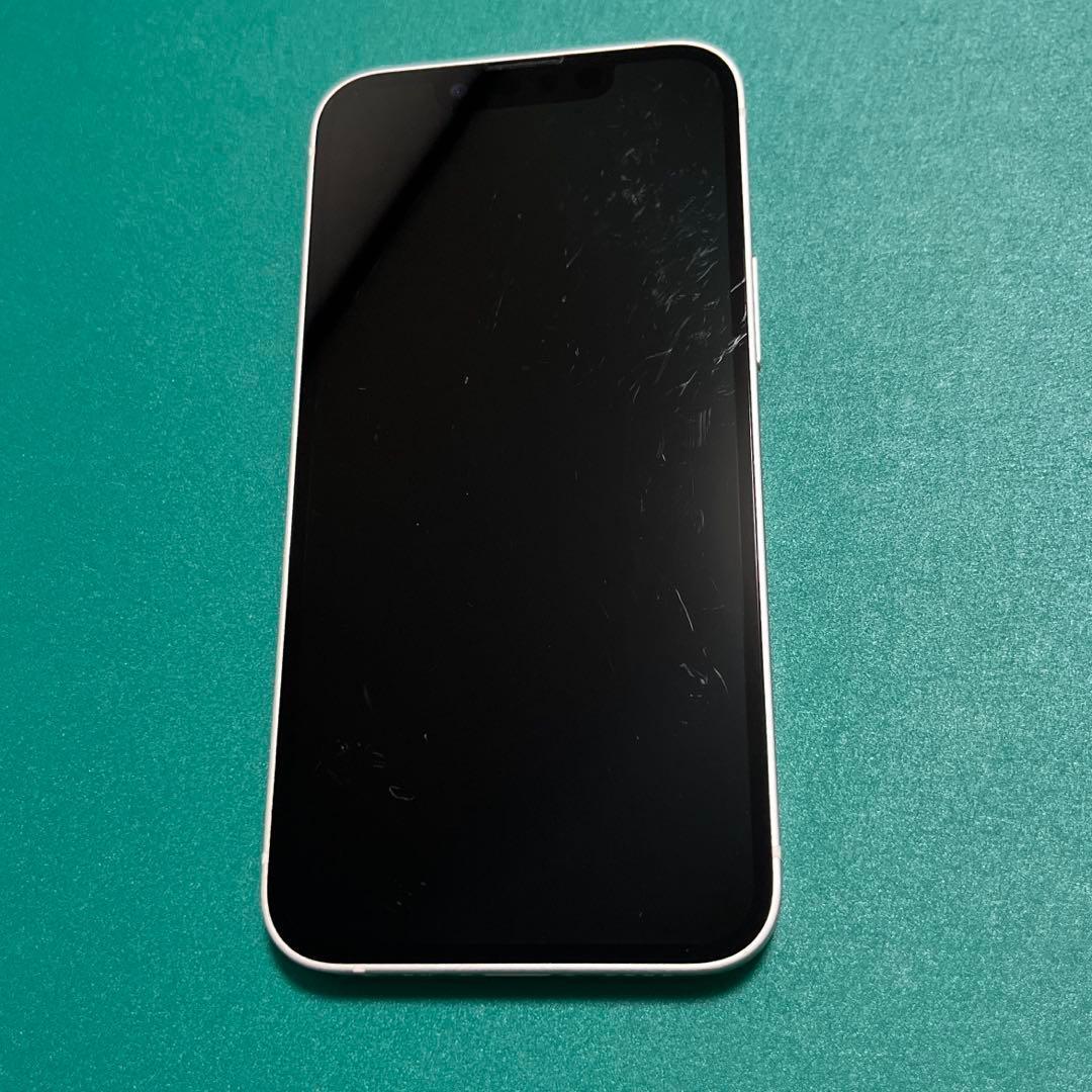 【中古】iPhone 13 mini ホワイト 256 8