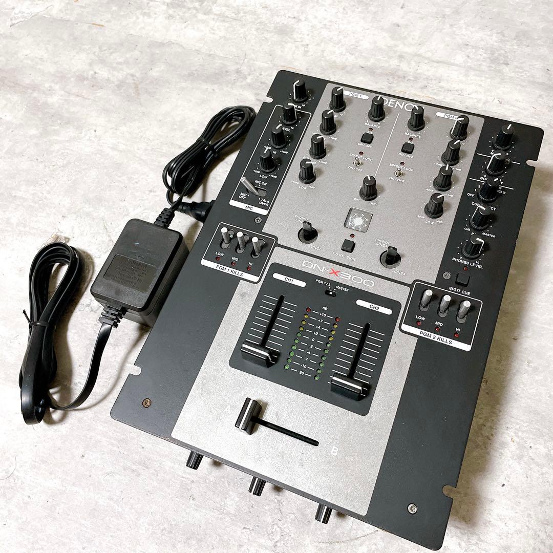 DENON DJミキサー DN-X300 スクラッチ DJ機器 オーディオ機器