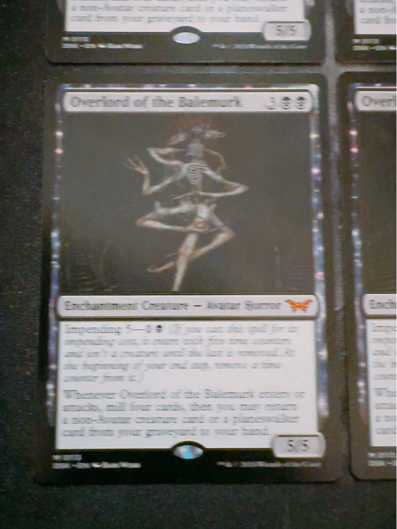 ベイルマークの大主　英語　4枚セット