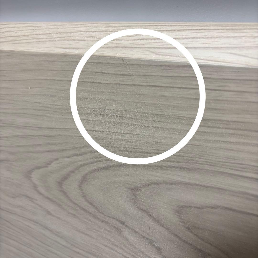 【未使用】こたつ　天板のみ　120cm×80cm ホワイトウォッシュ