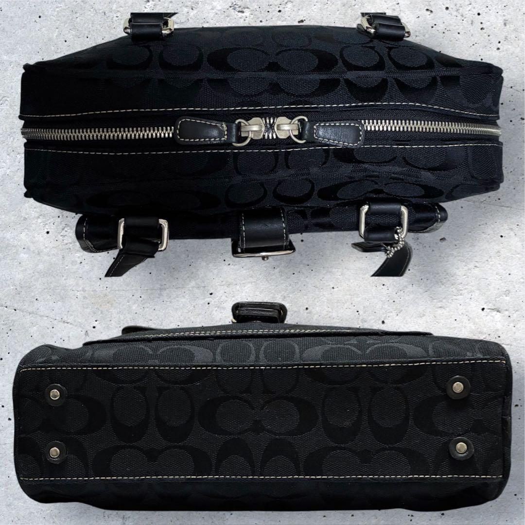 バッグ COACH mini boston bag shoulder Signature