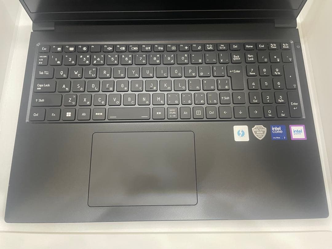 Windowsノート本体 DX-M7L/CoreUltra7/16GB/SSD500GB