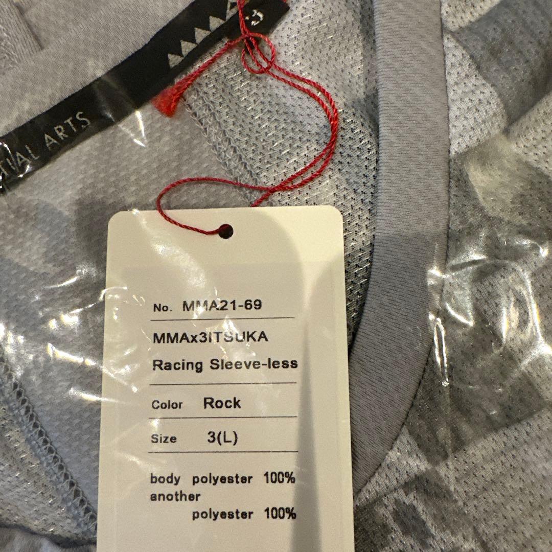 トップス MMAx3ITSUKA Checker Racing Sleeve-less