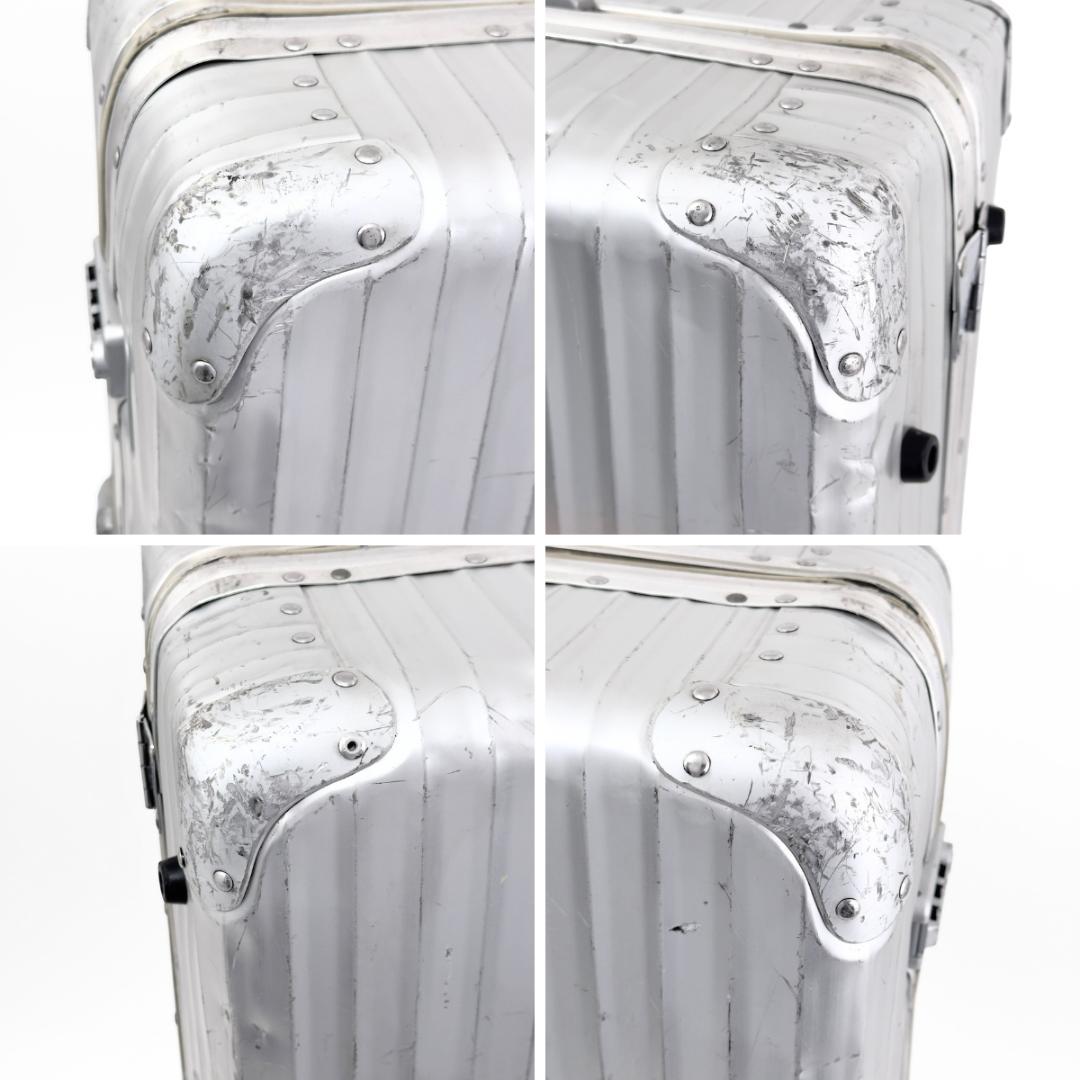 リモワ トパーズ 最大容量 104L 4輪 TSAロック XL トランク アルミ