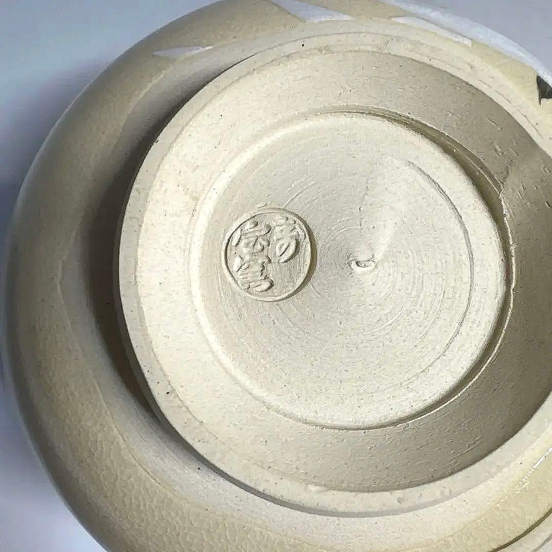 茶道具 仁清写 千羽鶴に若松 茶碗 田中寿宝 寿宝窯