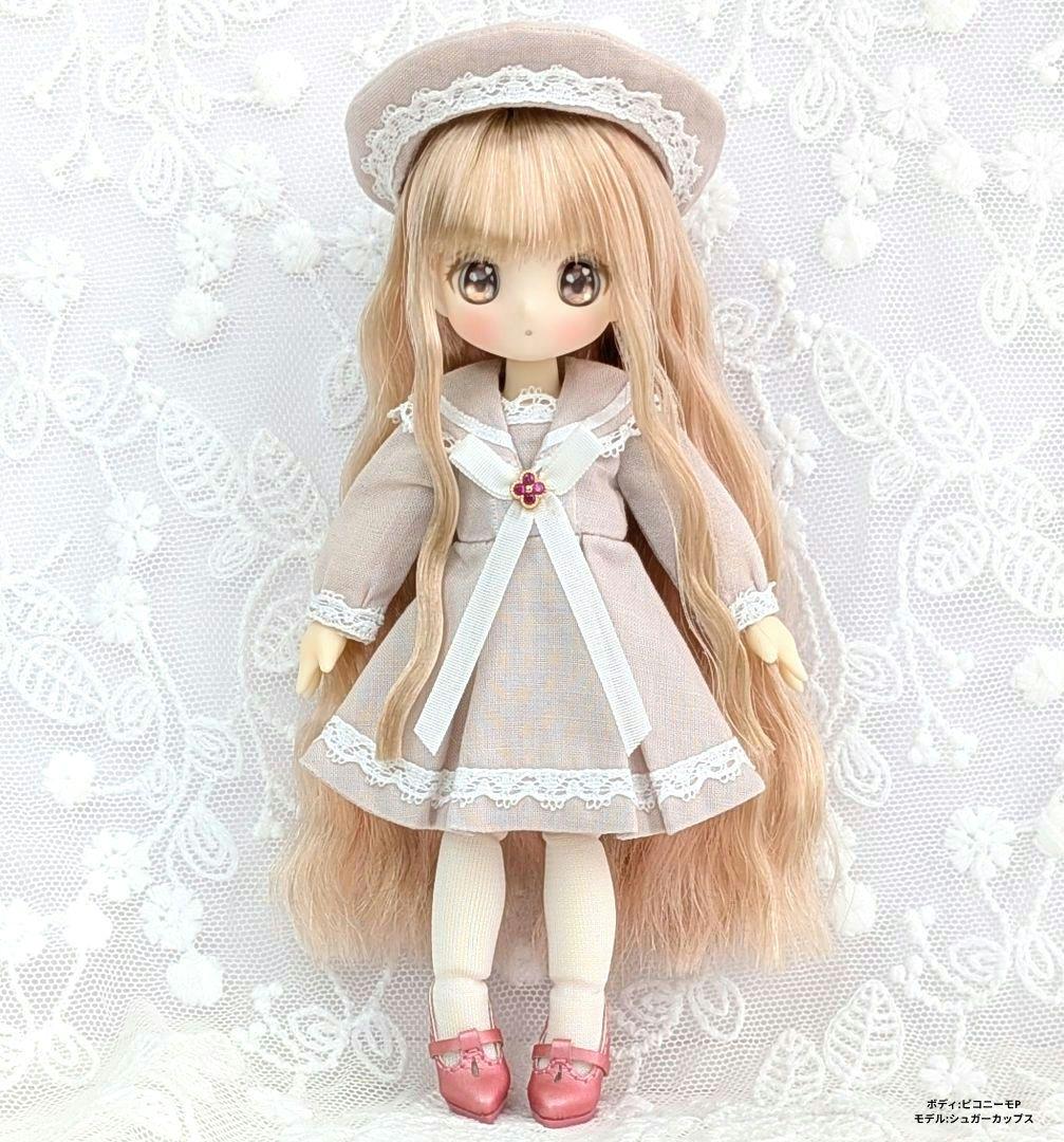 【ピコニーモP専用】レースセーラーワンピース ピンク 890