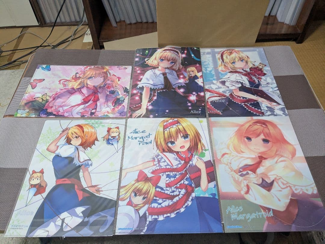 東方projectアリス・マーガトロイド　クリアファイルセット②