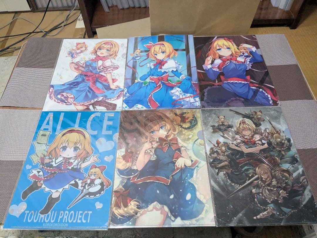 東方projectアリス・マーガトロイド　クリアファイルセット②