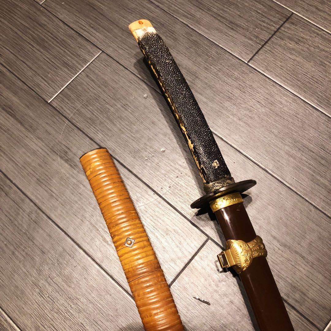 模造刀　大小6本セット　太刀　脇差　骨董品　模擬刀まとめ　ジャンク品あり　刀身